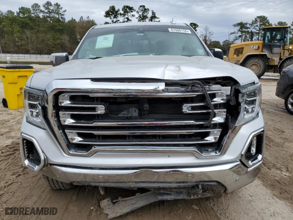 2021 GMC Sierra 1500 SLT with VIN 3GTU9DET2MG283410, listed as a Copart auction lot 87686155 with 96,020 mi miles and Salvage Title. Bid and sale history available at carsss.com. Image 5.