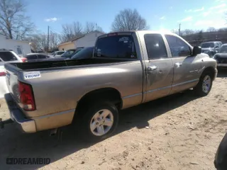 2005 Dodge Ram 1500 SLT with VIN 1D7HA18N05J593193, listed as a IAAI auction lot 41739251 with 145,364 mi miles. Bid and sale history available at carsss.com. Image 4.