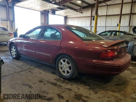 2002 Mercury Sable GS with VIN 1MEFM50U72G650578, listed as a Copart auction lot 62320635 with 74,043 mi miles and Salvage title. Bid and sale history available at DreamBid. Image 2.