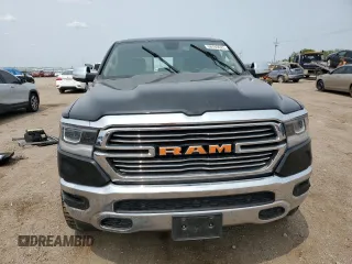 2019 Ram 1500 Laramie with VIN 1C6SRFJTXKN714855, listed as a Copart auction lot 58765625 with Not provided miles and Salvage title. Bid and sale history available at DreamBid. Image 5.