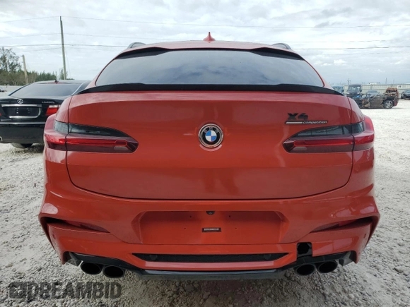 2021 BMW X4 M z VIN 5YMUJ0C02M9F18326, wystawiony jako Copart lot #81575004 z przebiegiem 48 692 mil mil oraz Nie do naprawy • Non repairable. Historia ofert i sprzedaży dostępna na DreamBid. Obrazek 6.