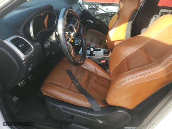 2015 Jeep Grand Cherokee SRT with VIN 1C4RJFDJ8FC687469, listed as a Copart auction lot 85270104 with 0 mi miles and Salvage Title. Bid and sale history available at carsss.com. Image 7.