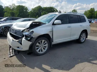 2009 Toyota Highlander Limited with VIN JTEEW44A692037596, listed as a Copart auction lot 63100905 with 147,146 mi miles and Salvage title. Bid and sale history available at DreamBid. Image 1.
