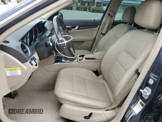 2014 Mercedes-Benz C 250 Sport with VIN WDDGF4HB0EG246514, listed as a Copart auction lot 51330175 with 71,746 mi miles and Salvage Title. Bid and sale history available at DreamBid. Image 7.
