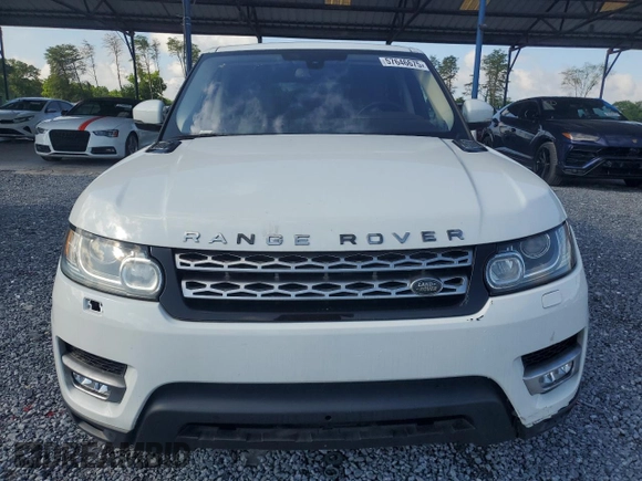 2016 Land Rover Range Rover Sport HSE with VIN SALWR2PF0GA656721, listed as a Copart auction lot 57646675 with 88,259 mi miles and Clean title. Bid and sale history available at DreamBid. Image 5.