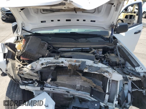 2021 Chevrolet Colorado 2WD Work Truck with VIN 1GCHSBEA6M1180675, listed as a Copart auction lot 59970125 with 58,649 mi miles and Salvage title. Bid and sale history available at DreamBid. Image 11.