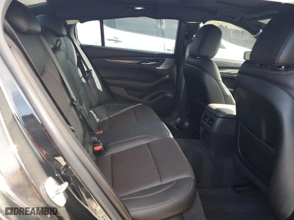 2022 Cadillac CT5 V-Series with VIN 1G6DR5RW7N0128080, listed as a Copart auction lot 70017984 with 17,384 mi miles and Salvage Title. Bid and sale history available at carsss.com. Image 10.