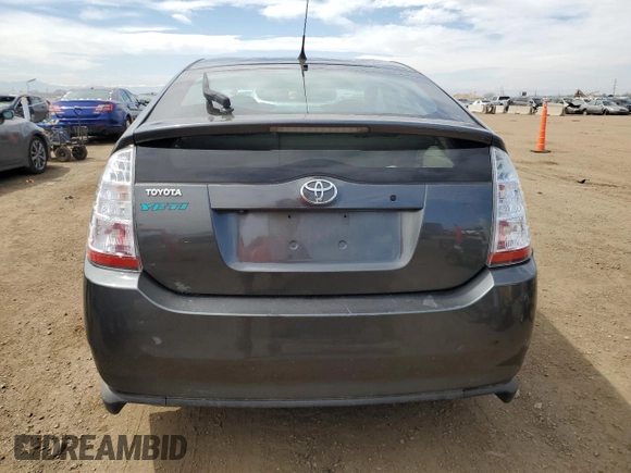 2007 Toyota Prius with VIN JTDKB20U477621485, listed as a Copart auction lot 53003665 with 181,461 mi miles and Salvage Title. Bid and sale history available at carsss.com. Image 6.
