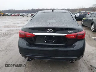 2018 Infiniti Q50 Sport z VIN JN1EV7AP3JM358184, wystawiony jako IAAI lot #42005200 z przebiegiem 99 264 mil mil oraz . Historia ofert i sprzedaży dostępna na DreamBid. Obrazek 16.
