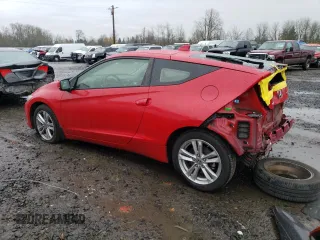2012 Honda CR-Z with VIN JHMZF1D41CS003358, listed as a Copart auction lot 84696844 with 81,292 mi miles and Salvage Title. Bid and sale history available at carsss.com. Image 2.