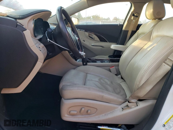 2016 Buick LaCrosse Premium II with VIN 1G4GF5G36GF143631, listed as a Copart auction lot 76416464 with 126,384 mi miles and Salvage Title. Bid and sale history available at carsss.com. Image 7.