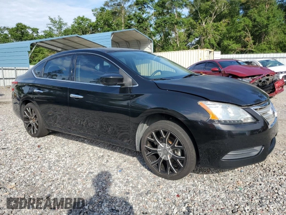 2015 Nissan Sentra SR with VIN 3N1AB7AP3FL648675, listed as a Copart auction lot 55819455 with 133,937 mi miles and Clean Title. Bid and sale history available at DreamBid. Image 4.