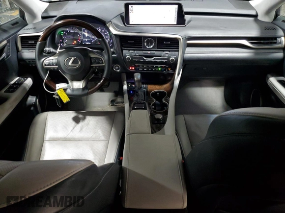 2019 Lexus RX 350 with VIN 2T2BZMCA6KC190840, listed as a Copart auction lot 61404325 with 71,887 mi miles and Salvage title. Bid and sale history available at DreamBid. Image 8.