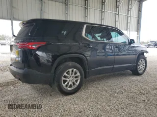 2022 Chevrolet Traverse LS with VIN 1GNERFKW2NJ101369, listed as a Copart auction lot 51094465 with 60,204 mi miles and Salvage Title. Bid and sale history available at carsss.com. Image 3.