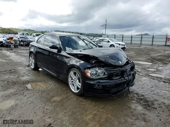 2009 BMW 1 Series 135i with VIN WBAUC73519VK95762, listed as a Copart auction lot 49636375 with 89,890 mi miles and Salvage Title. Bid and sale history available at carsss.com. Image 10.