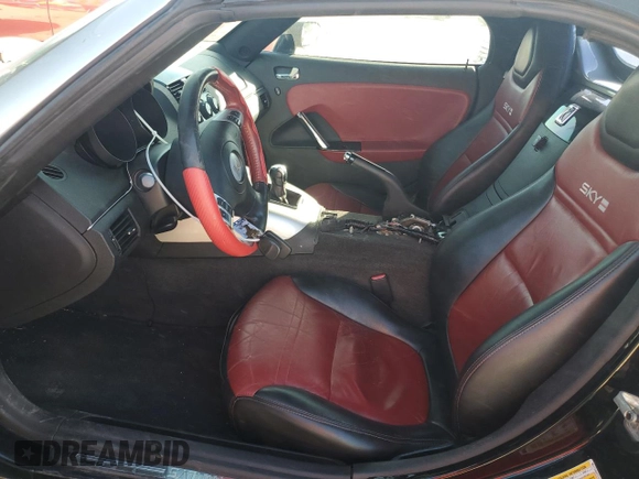 2007 Saturn Sky Red Line with VIN 1G8MG35X07Y116616, listed as a Copart auction lot 86331374 with Not Provided miles and Salvage Title. Bid and sale history available at DreamBid. Image 7.