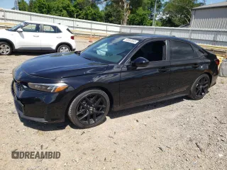 2025 Honda Civic Sport with VIN 2HGFE2F55SH552281, listed as a Copart auction lot 58363585 with 4,878 mi miles and Salvage title. Bid and sale history available at DreamBid. Image 1.