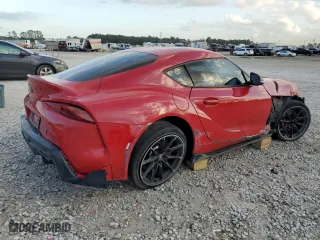 2023 Toyota GR Supra 3.0 with VIN WZ1DB0G02PW055205, listed as a Copart auction lot 84748904 with 0 mi miles and Clean Title. Bid and sale history available at carsss.com. Image 3.