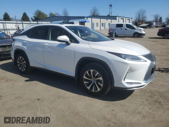2021 Lexus RX with VIN 2T2HZMDA8MC275660, listed as a Copart auction lot 48210015 with 25,123 mi miles and Salvage Title. Bid and sale history available at carsss.com. Image 4.