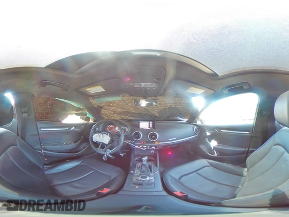 2020 Audi A3 S line Premium with VIN WAUBEGFF3LA102337, listed as a Copart auction lot 56557414 with 36,473 mi miles and Salvage Title. Bid and sale history available at DreamBid. Image 16.
