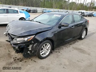 2013 Kia Optima LX with VIN 5XXGM4A73DG227127, listed as a Copart auction lot 48757625 with 180,069 mi miles and Salvage Title. Bid and sale history available at carsss.com. Image 1.