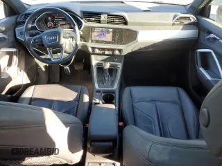 2019 Audi Q3 Premium Plus with VIN WA1BECF31K1082079, listed as a Copart auction lot 80777073 with 51,655 mi miles and Salvage Title. Bid and sale history available at carsss.com. Image 8.