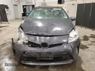 2012 Toyota Prius One with VIN JTDKN3DU8C5449670, listed as a Copart auction lot 46295805 with 165,026 mi miles and Salvage Title. Bid and sale history available at carsss.com. Image 5.