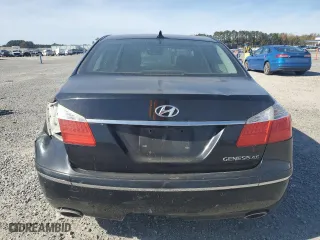 2010 Hyundai Genesis with VIN KMHGC4DFXAU107087, listed as a Copart auction lot 78236034 with 214,147 mi miles and Salvage Title. Bid and sale history available at carsss.com. Image 6.