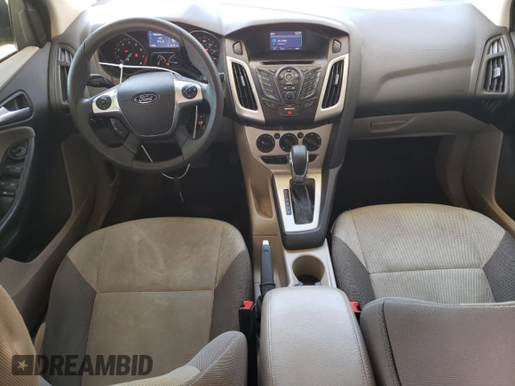 2014 Ford Focus SE with VIN 1FADP3F25EL460855, listed as a Copart auction lot 52911945 with 140,181 mi miles and Salvage Title. Bid and sale history available at DreamBid. Image 8.