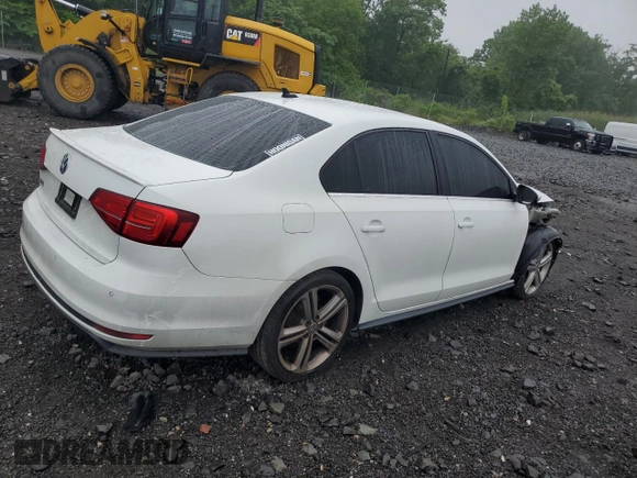 2017 Volkswagen Jetta GLI with VIN 3VW4T7AJ6HM342390, listed as a Copart auction lot 60408825 with 124,050 mi miles and Salvage title. Bid and sale history available at DreamBid. Image 3.