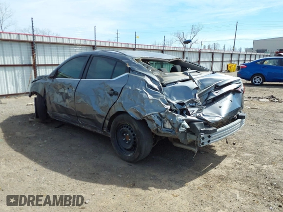 2024 Nissan Sentra S with VIN 3N1AB8BV5RY238714, listed as a IAAI auction lot 41802555 with 40,165 mi miles and . Bid and sale history available at DreamBid. Image 3.