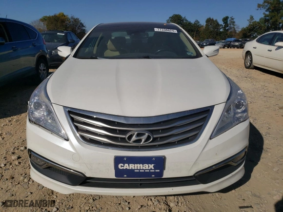 2015 Hyundai Azera Limited with VIN KMHFH4JGXFA476485, listed as a Copart auction lot 77338624 with 111,056 mi miles and Salvage Title. Bid and sale history available at carsss.com. Image 5.