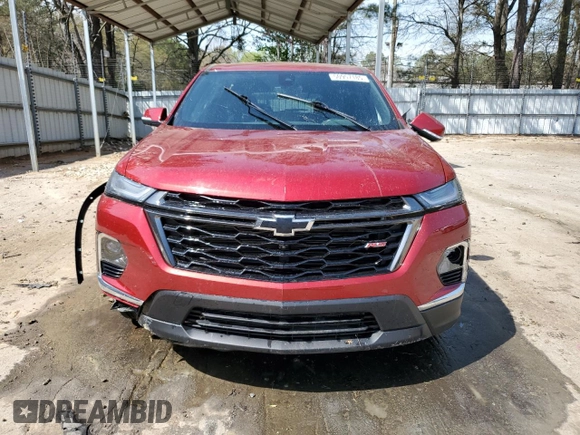 2023 Chevrolet Traverse RS z VIN 1GNERJKW0PJ253849, wystawiony jako Copart lot #50957185 z przebiegiem Nie podano mil oraz Nie do naprawy • Non repairable. Historia ofert i sprzedaży dostępna na DreamBid. Obrazek 5.