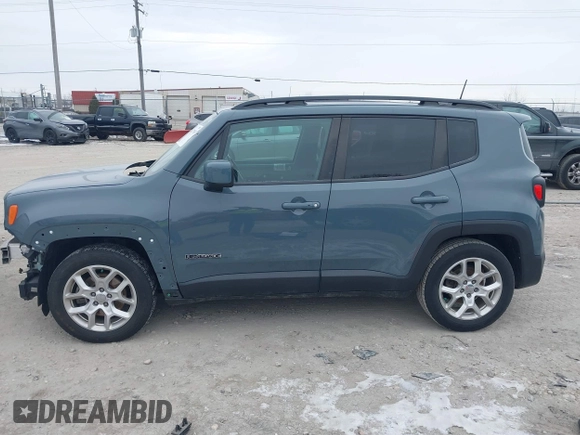 2018 Jeep Renegade Latitude with VIN ZACCJABB6JPJ06962, listed as a IAAI auction lot 41277869 with 87,915 mi miles. Bid and sale history available at carsss.com. Image 15.