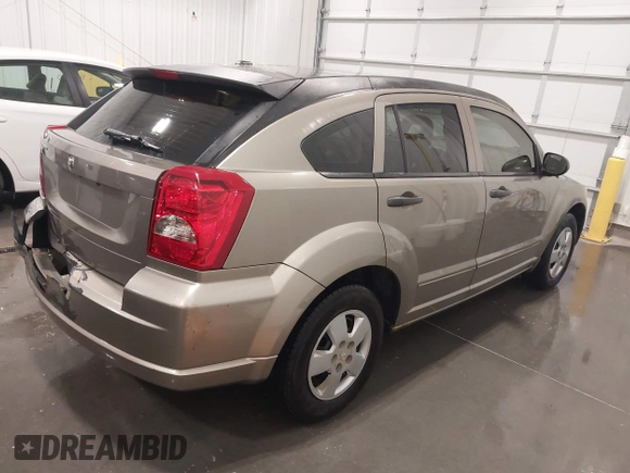 2007 Dodge Caliber with VIN 1B3HB28B87D328107, listed as a IAAI auction lot 41923365 with 137,670 mi miles and . Bid and sale history available at DreamBid. Image 4.