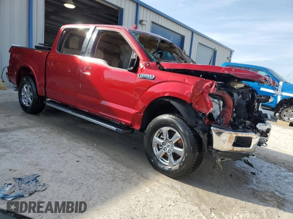 2018 Ford F-150 XL with VIN 1FTEW1EGXJKE39406, listed as a Copart auction lot 80995394 with Not Provided miles and Salvage Title. Bid and sale history available at carsss.com. Image 4.
