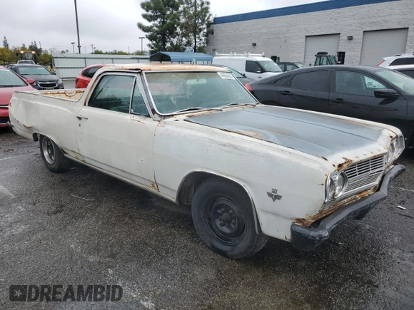 1965 Chevrolet El Camino z VIN 136805Z155215, wystawiony jako Copart lot #44055505 z przebiegiem 64 290 mil mil oraz Nie do naprawy • Non repairable. Historia ofert i sprzedaży dostępna na DreamBid. Obrazek 4.