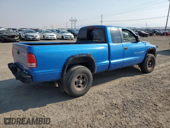 1998 Dodge Dakota SLT with VIN 1B7GG22X3WS743975, listed as a Copart auction lot 74474074 with Not Provided miles and Clean Title. Bid and sale history available at DreamBid. Image 3.