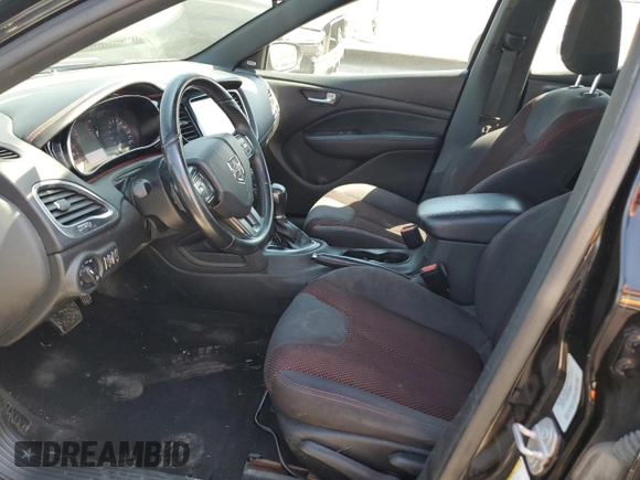 2015 Dodge Dart SXT with VIN 1C3CDFBB2FD277614, listed as a Copart auction lot 66575514 with 128,557 mi miles and Non repairable. Bid and sale history available at DreamBid. Image 7.