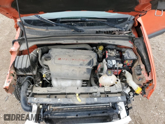 2015 Jeep Renegade Sport with VIN ZACCJBAT3FPC23361, listed as a Copart auction lot 55310505 with 125,468 mi miles and Salvage Title. Bid and sale history available at DreamBid. Image 12.