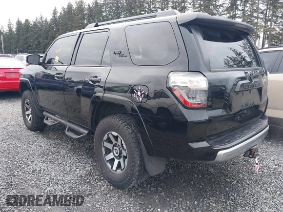 2022 Toyota 4Runner TRD Off Road Premium with VIN JTERU5JR8N6030756, listed as a IAAI auction lot 41612896 with 60,416 mi miles and . Bid and sale history available at DreamBid. Image 3.