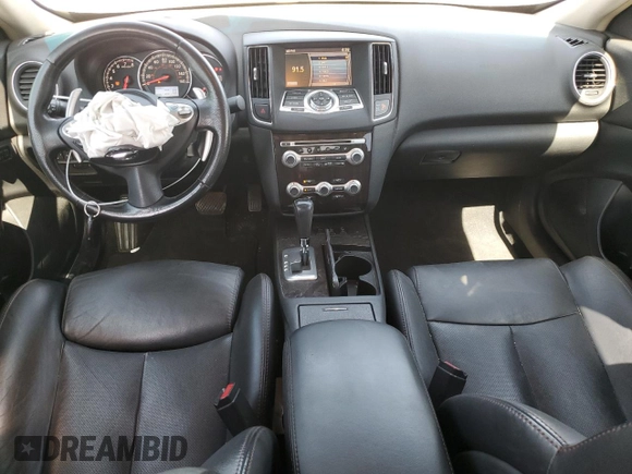 2012 Nissan Maxima SV with VIN 1N4AA5AP9CC847179, listed as a Copart auction lot 61097075 with 98,996 mi miles and Salvage title. Bid and sale history available at DreamBid. Image 8.