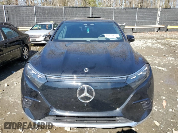 2023 Mercedes-Benz EQS with VIN 4JGDM2DB1PA010291, listed as a Copart auction lot 48078814 with 27,518 mi miles. Bid and sale history available at carsss.com. Image 5.