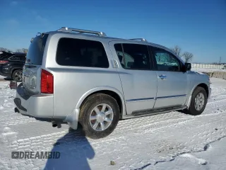 2004 Infiniti QX56 with VIN 5N3AA08C64N811684, listed as a Copart auction lot 87971055 with 214,795 mi miles and Salvage Title. Bid and sale history available at carsss.com. Image 3.