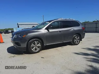 2019 Nissan Pathfinder SV with VIN 5N1DR2MM4KC641519, listed as a Copart auction lot 51615635 with 144,606 mi miles and Clean Title. Bid and sale history available at carsss.com. Image 1.