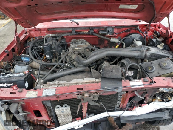 1992 Ford F-150 with VIN 1FTEX15N7NKB90791, listed as a Copart auction lot 86309504 with Not Provided miles and Salvage Title. Bid and sale history available at carsss.com. Image 11.