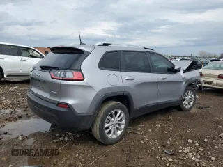 2021 Jeep Cherokee Latitude with VIN 1C4PJLCB4MD155837, listed as a Copart auction lot 54418245 with 54,232 mi miles and Salvage title. Bid and sale history available at DreamBid. Image 3.