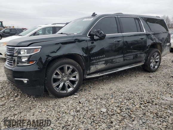 2016 Chevrolet Suburban LTZ with VIN 1GNSKJKC3GR374373, listed as a Copart auction lot 47470205 with 132,221 mi miles and Clean Title. Bid and sale history available at carsss.com. Image 1.