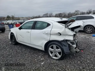 2013 Dodge Avenger with VIN 1C3CDZAB8DN665053, listed as a Copart auction lot 44249065 with 156,338 mi miles and Salvage Title. Bid and sale history available at DreamBid. Image 2.