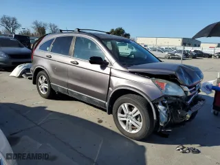2011 Honda CR-V EX with VIN 5J6RE4H52BL055464, listed as a Copart auction lot 46910575 with 116,863 mi miles and Salvage Title. Bid and sale history available at carsss.com. Image 4.